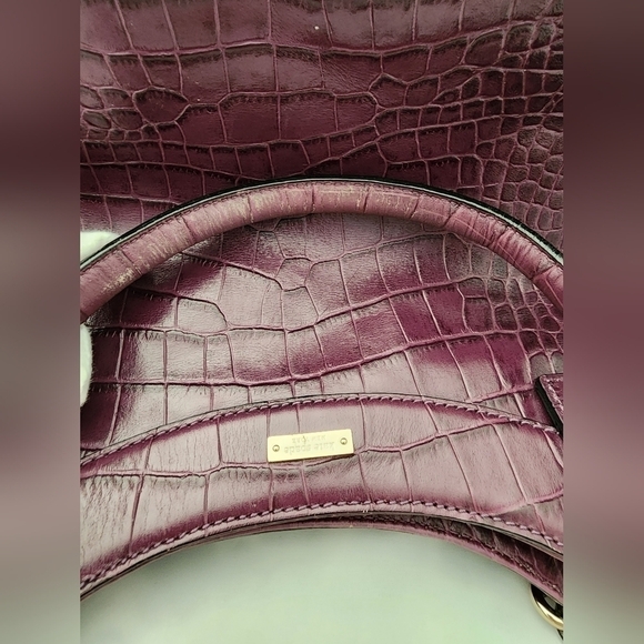 Kate Spade New York Crocodile Embossed Handbag - Picture 13 of 13
